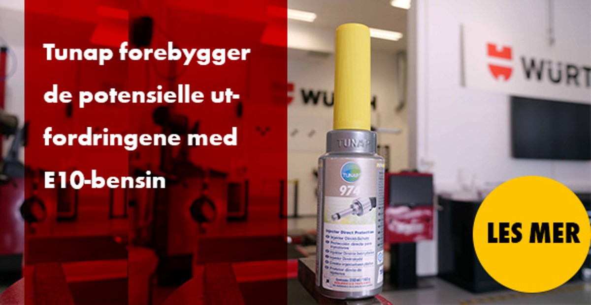 Tunap forebygger de potensielle utfordringene med E10-bensin