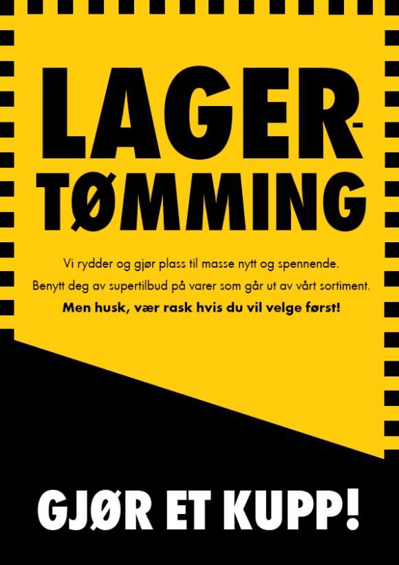 Lagertømming