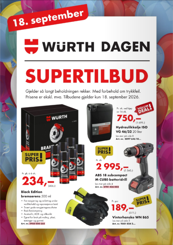 Würthdagen kampanje